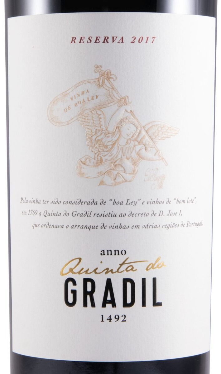 2017 Quinta do Gradil Reserva red