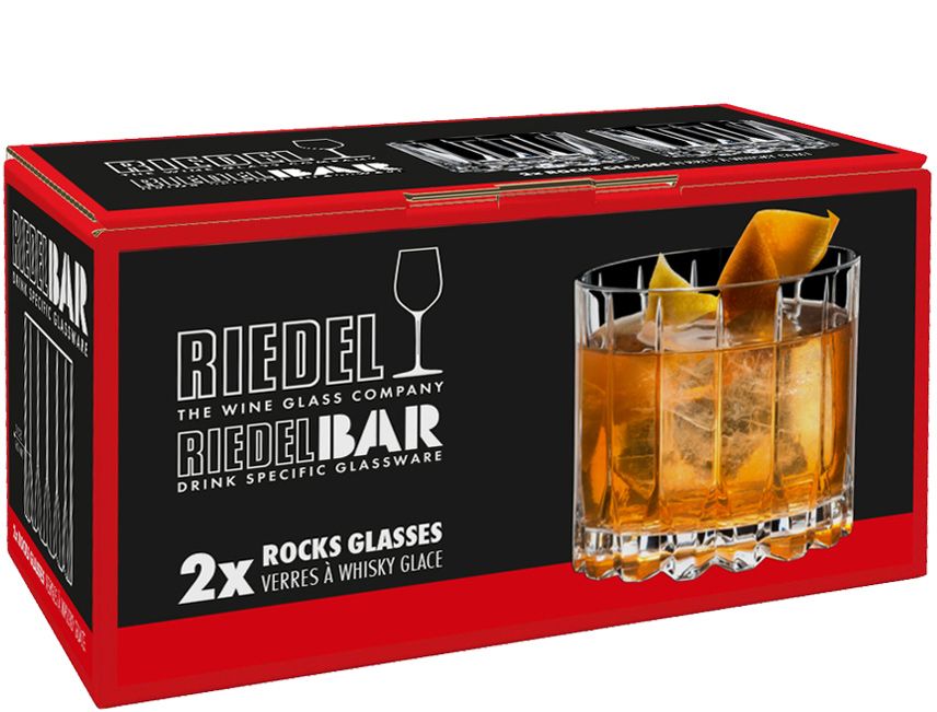 Conjunto Copos Riedel Bar Drink Specific Glassware Rock (2x28,3cl)