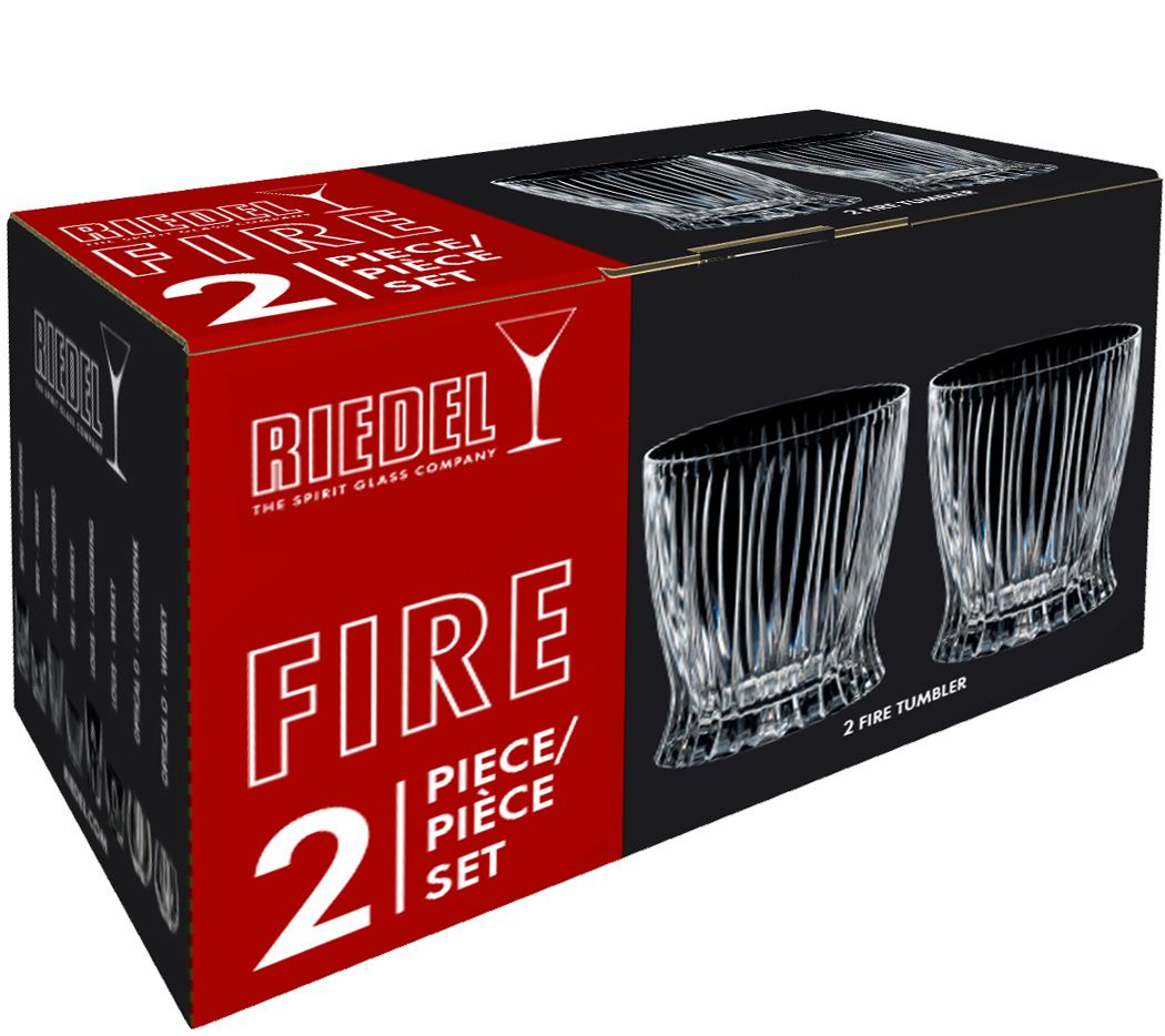 Conjunto Copos Riedel Tumbler Collection Fire Whisky (2x29,5cl)