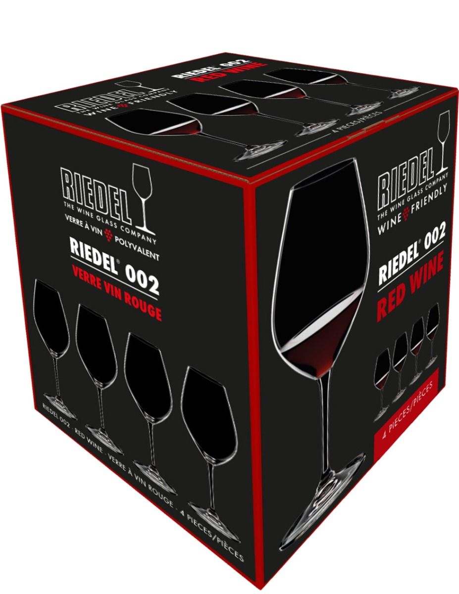 Set Glasses Riedel Wine Friendly Red Wine (4x66.7cl)