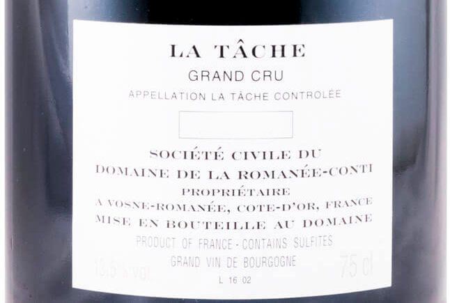 2020 Domaine de la Romanée-Conti La Tâche Grand Cru red
