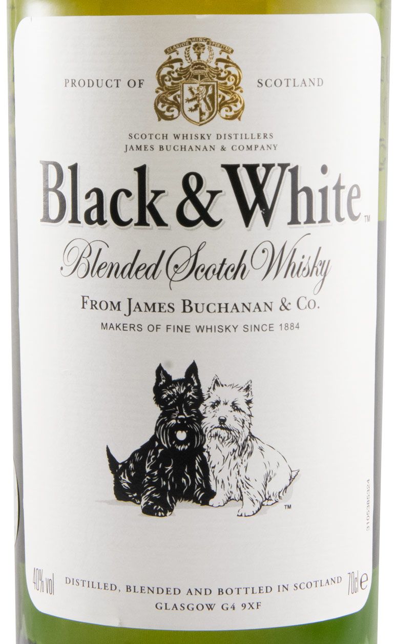 Buchanan's Black & White スコッチウイスキー 750ml 特級 BLACK & WHITE SPECIAL BLEND OF BUCHANAN'S CH