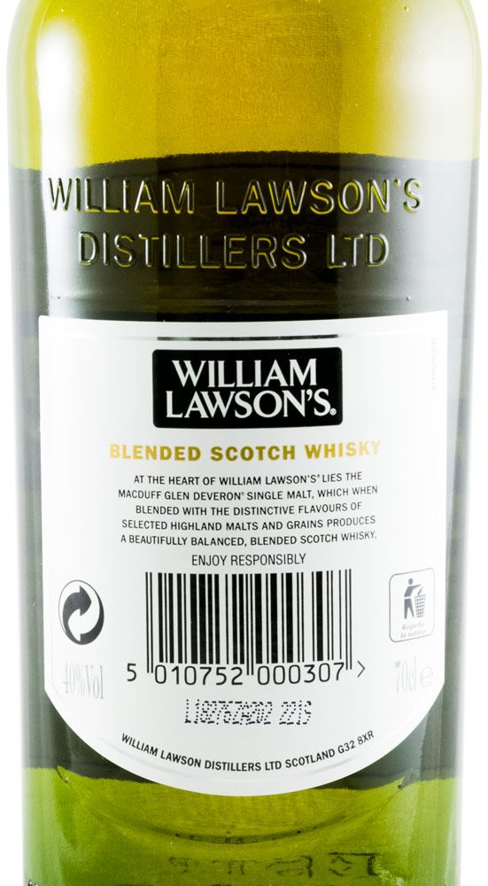 WILLIAM LAWSON ウィリアムローソン 特級　古酒 スコッチウイスキー WILLIAM LAWSON ウィリアムローソン 特級 古酒 スコッチ