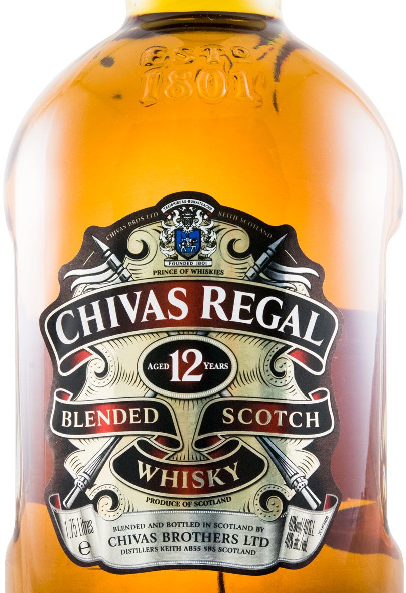 Whisky Chivas Regal 12 Anos – CS Garrafeira