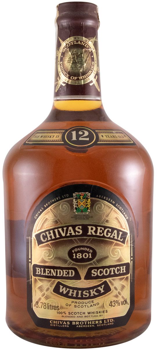 Whisky Chivas Regal 12 Anos – CS Garrafeira