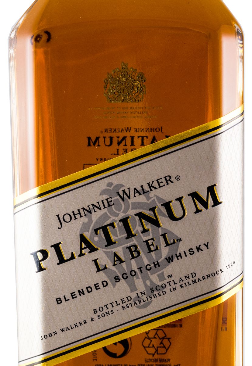 ウイスキー JOHNNIE WALKER  PLATINUM LABEL Johnnie Walker Platinum Label 18 Years Old, in gift box, 1.0