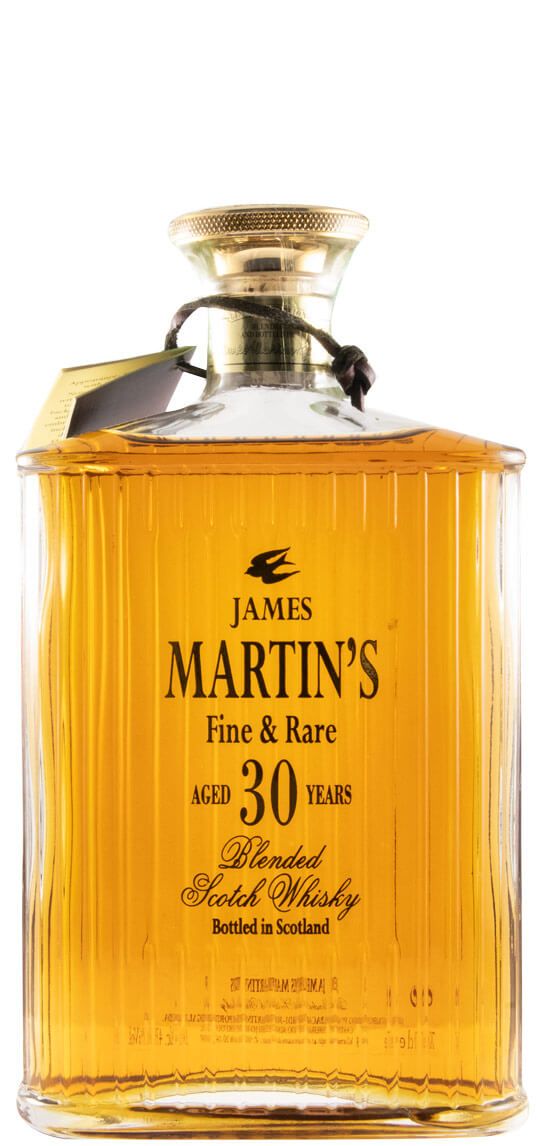 James Martin's 30 anos c/Caixa (garrafa antiga)