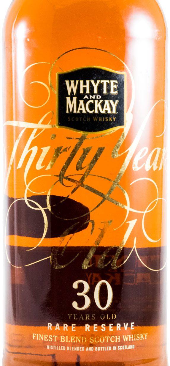 Whyte&Mackay ホワイトマッカイ　ウイスキー　30年 ホワイトアンドマッカイ・30年