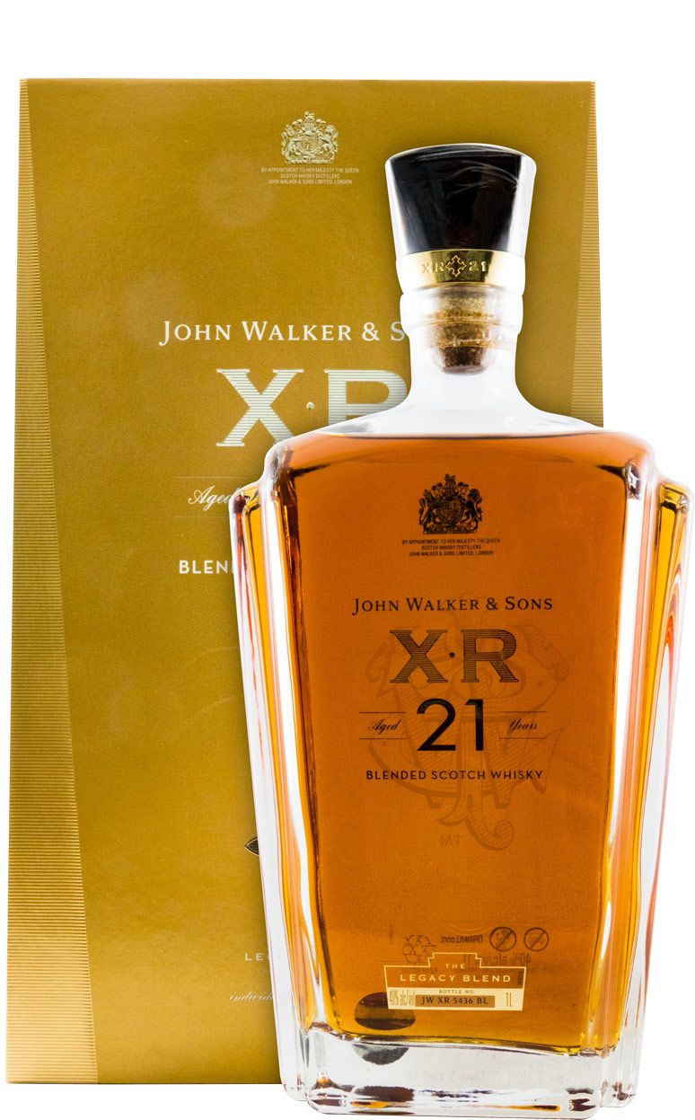 ジョンウォーカーウイスキー XR21 １リットル ジョニーウォーカー・XR・21年 1L