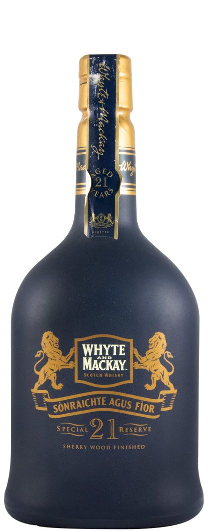 ウイスキー WHYTE & MACKAY 21 YEARS OLD 750ml Whyte & Mackay 21 Year Old Blended Scotch Whisky, Glasgow