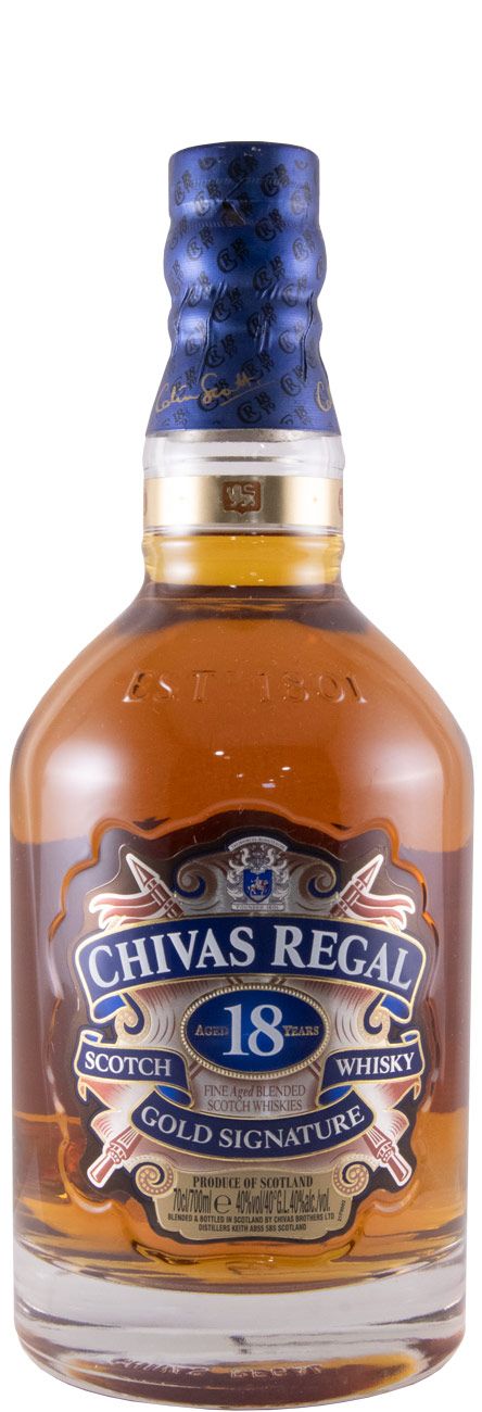 Achat de Whisky Chivas Regal 18 ans Gold Signature 70cl vendu en Coffret  sur notre site - Odyssee-vins