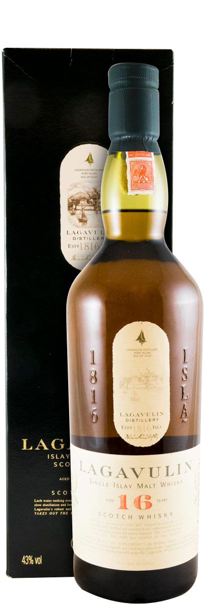 Acheter du Whisky Lagavulin 16 ans 70cl vendu en Etui sur notre site -  Odyssee-vins