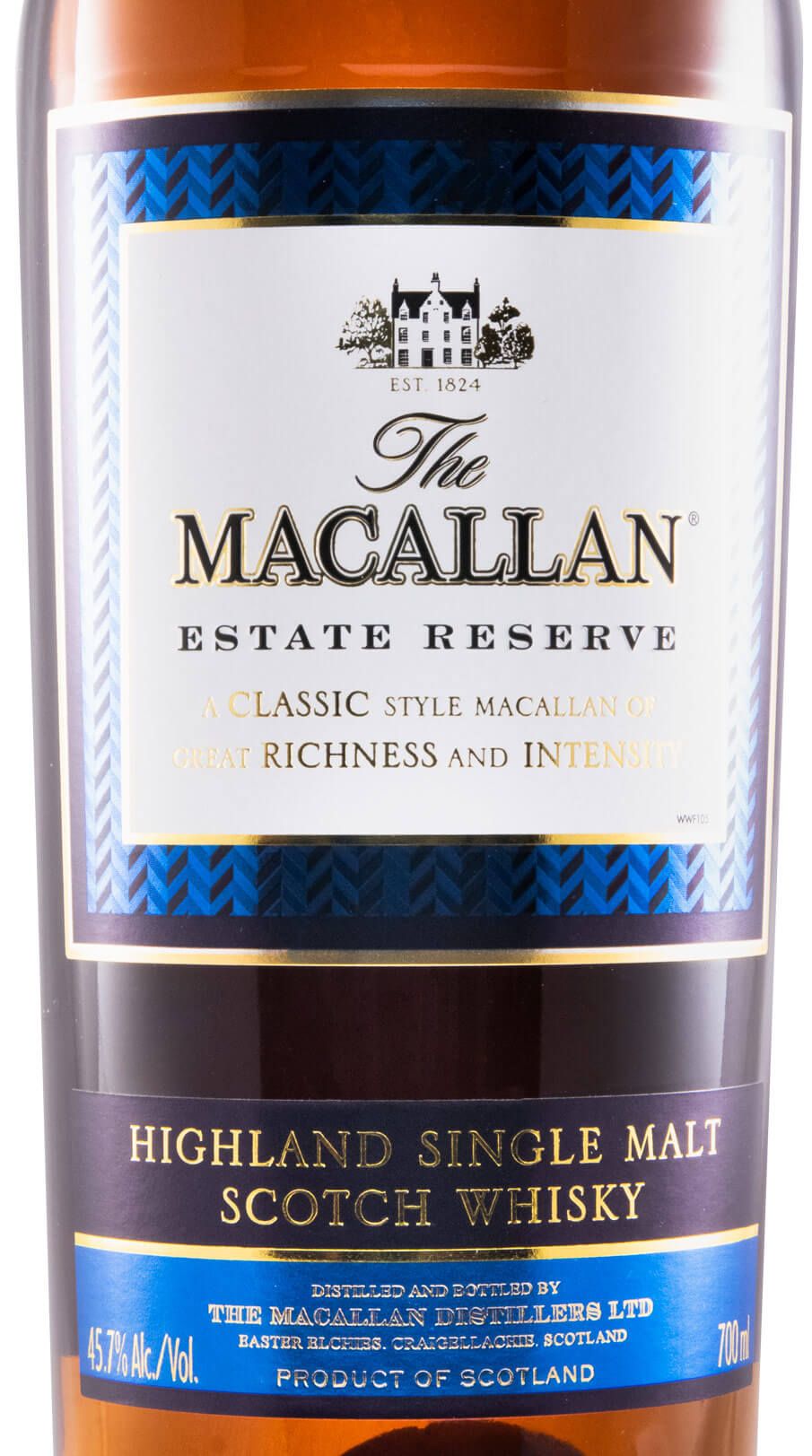 MACALLAN ESTATE RESERVE マッカラン エステートリザーブ マッカラン エステートリザーヴ 45.7% 免税向け | DRINKERS