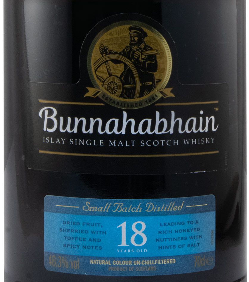 Bunnahabhain 18 anos