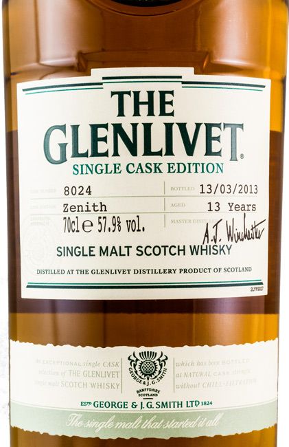 Glenlivet Zenith Single Cask Edition 13 anos