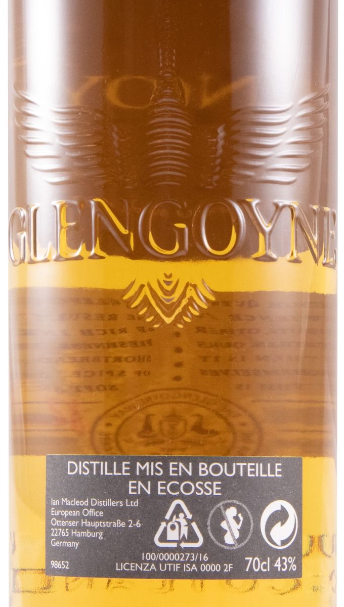 観賞用　GLENGOYNE 12年　ウィスキー　グレンゴイン グレンゴイン 12年 グレンゴイン蒸留所の通信販売 スコッチ