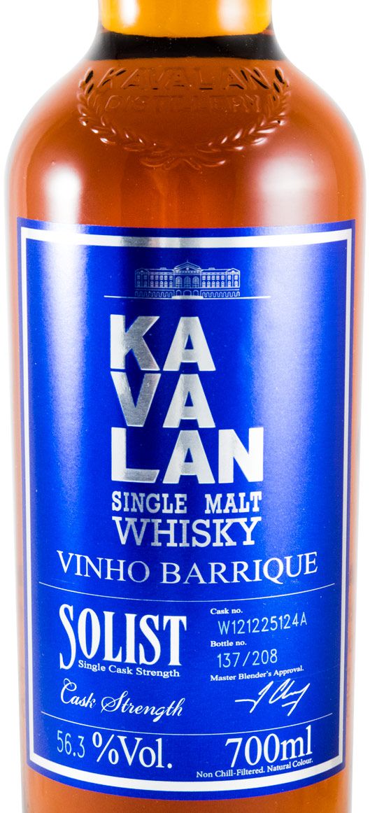 Kavalan Solist Vinho Barrique Single Malt 56.3%