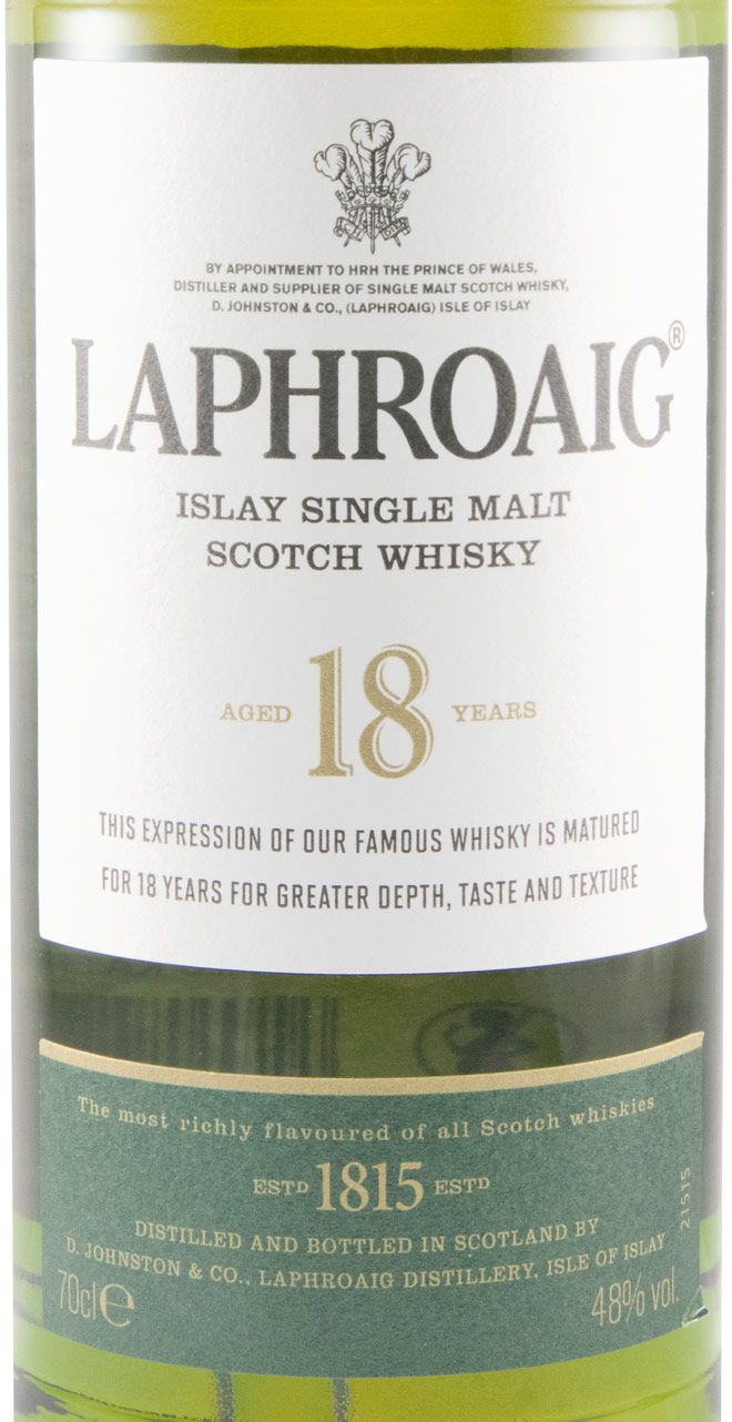 Laphroaig 18年 シングルモルトウイスキー 750ml 18 Year Old Scotch Whisky | Laphroaig