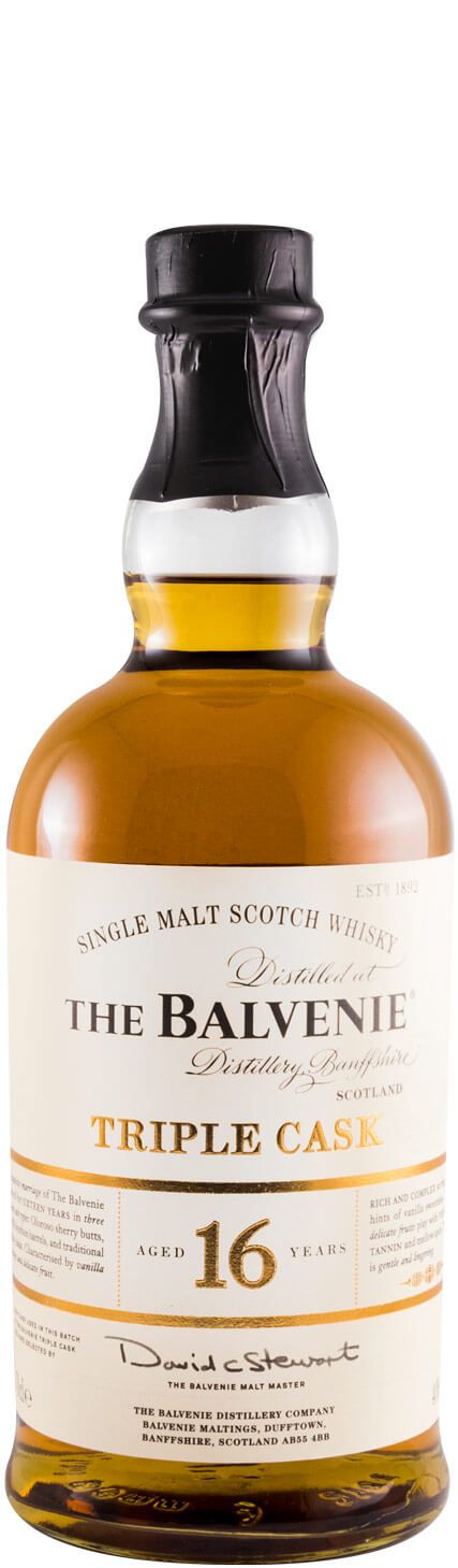 THE BALVENIE 16 TRIPLE CASK バルヴェニー 16年 The Balvenie 16 Year Old Triple Cask Single Malt Scotch Whisky