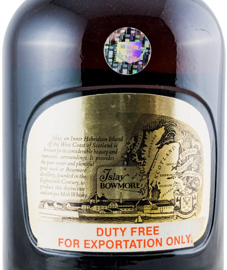 Bowmore 12 anos 1L (garrafa antiga)