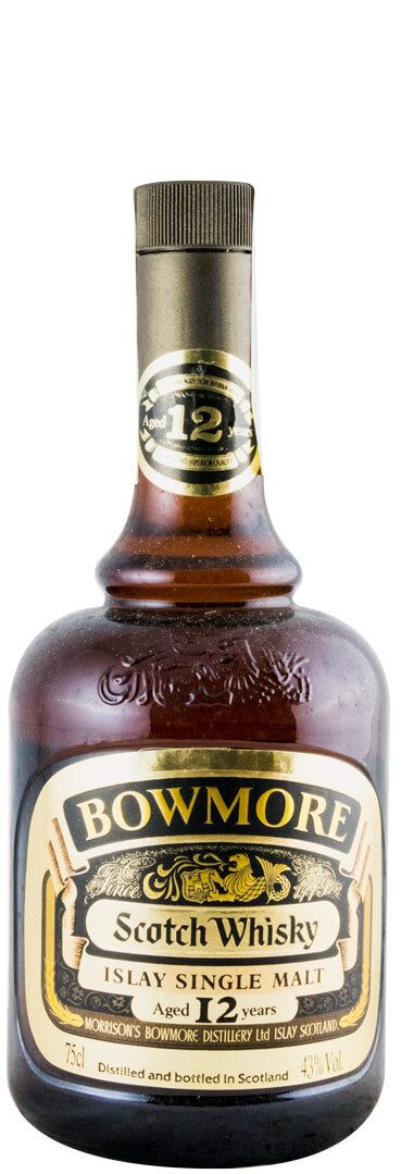 Bowmore 12 anos 75cl (garrafa antiga)