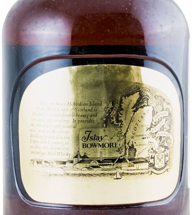 Bowmore 12 anos 75cl (garrafa antiga)