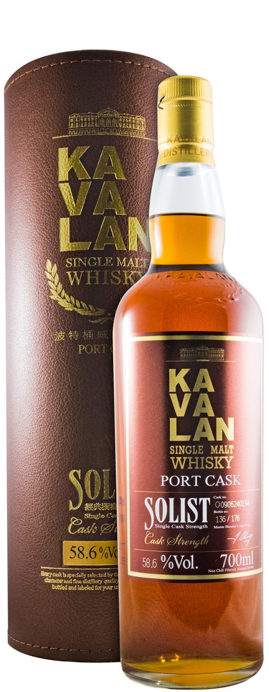 Kavalan Solist Port Cask Single Cask Strength 58.6%