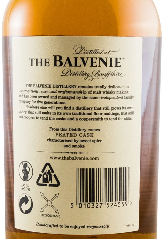 Balvenie 17 anos Peated Cask