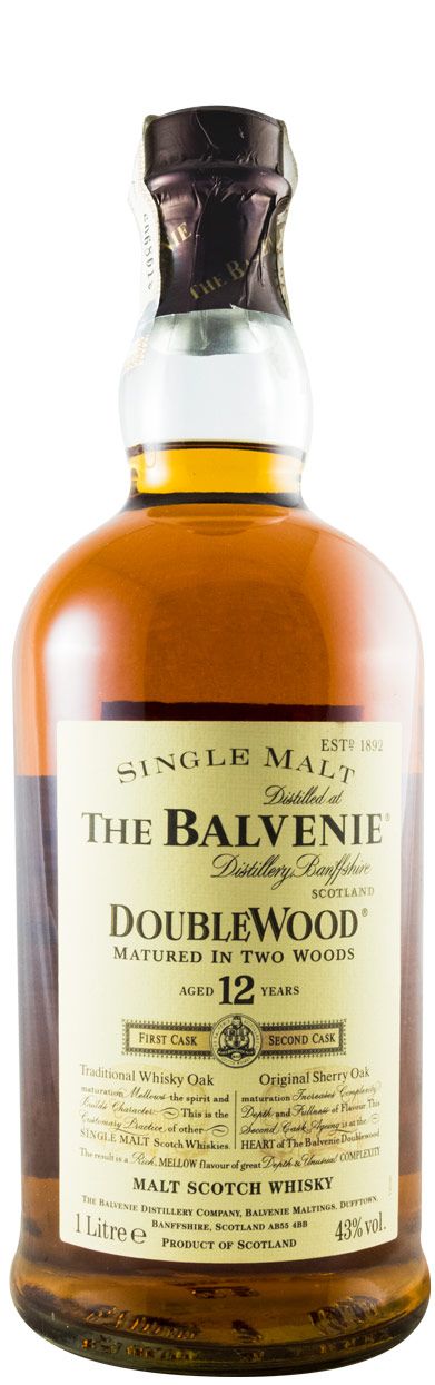 The Balvenie DoubleWood 12年 1L Balvenie 12 anos Doublewood 1L