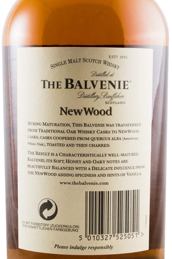 Balvenie New Wood 17 anos