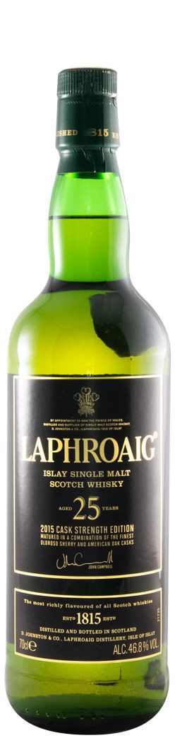 Laphroaig Cask Strength Edição 2015 25 anos