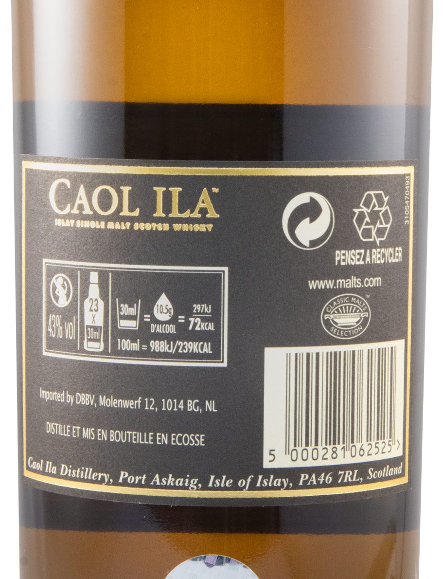 2008 Caol Ila Moscatel Cask Wood Limited Edition (bottled in 2020)