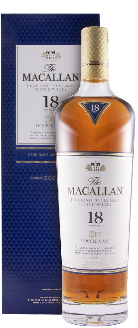 Macallan Double Cask 18 anos (bottled in 2021)