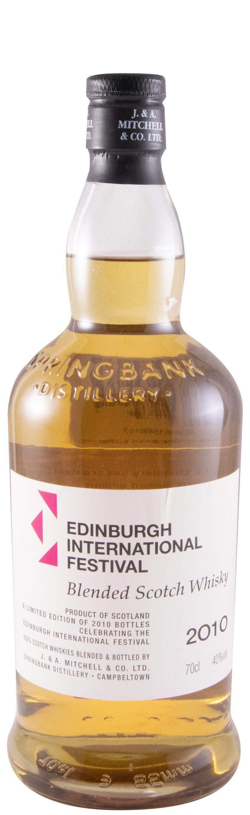 【限定品】スプリングバンク2010エディンバラ インターナショナルフェスティバル Springbank Edinburg Festival 2010 Edição Limitada