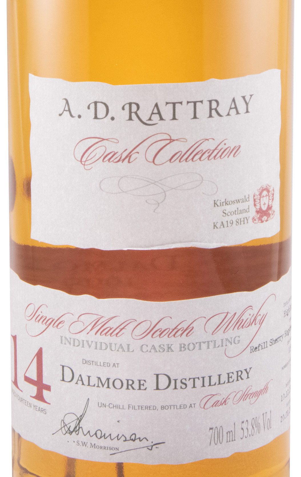 A.D. Rattray Cask Collection Dalmore years