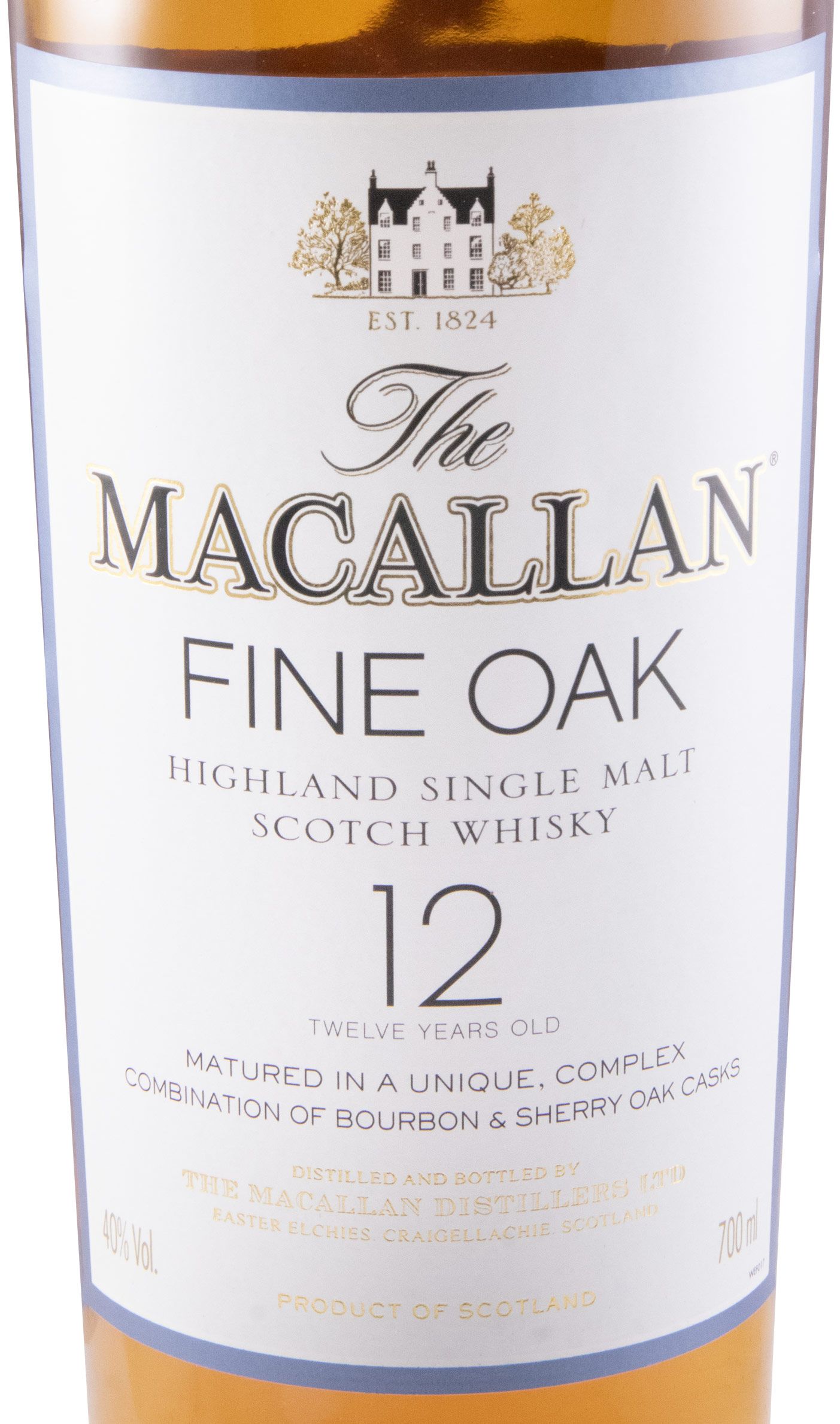 Macallan Fine Oak 12 years (old bottle & white label)