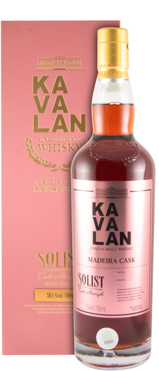 Kavalan Solist Madeira Cask 58,6% カバラン Kavalan Solist Madeira Cask 58,6%