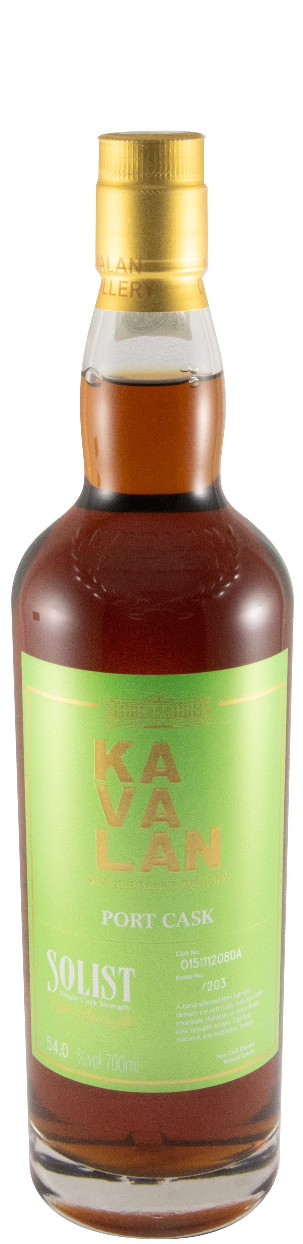 KAVALAN SOLIST シングルモルトウイスキー 54% Solist Series | Kavalan Single Malt Whisky