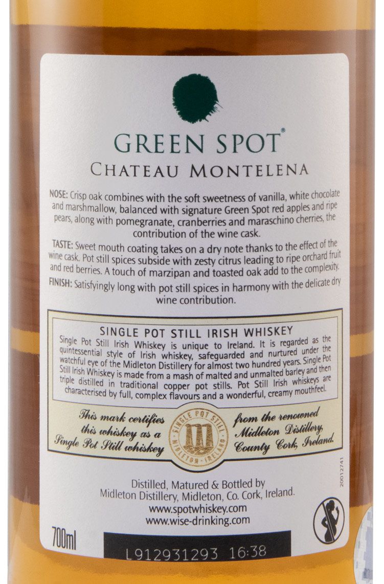 Green Spot Château Montelena Single Pot Still