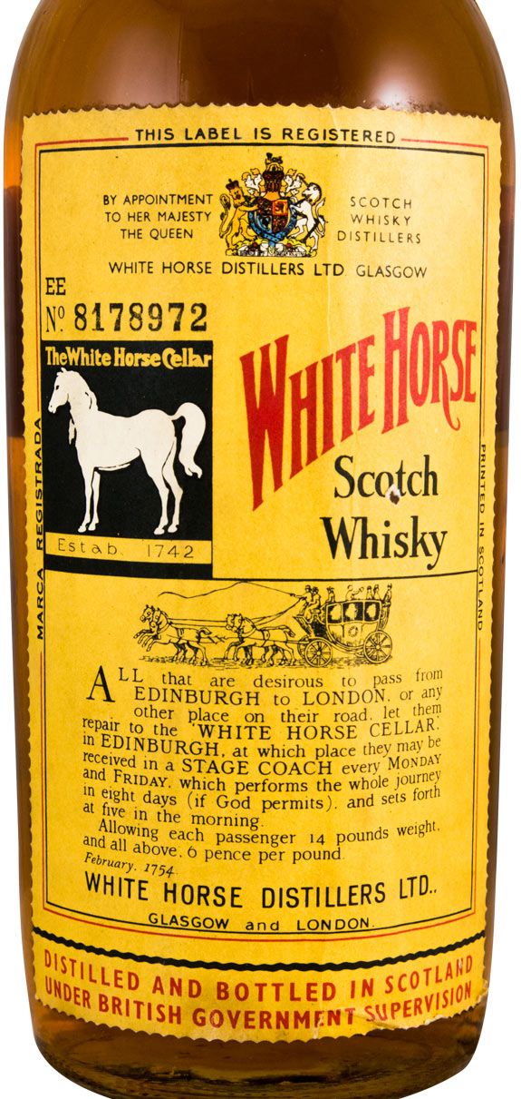 ホワイト・ホース （ボトルキャップ）75cl