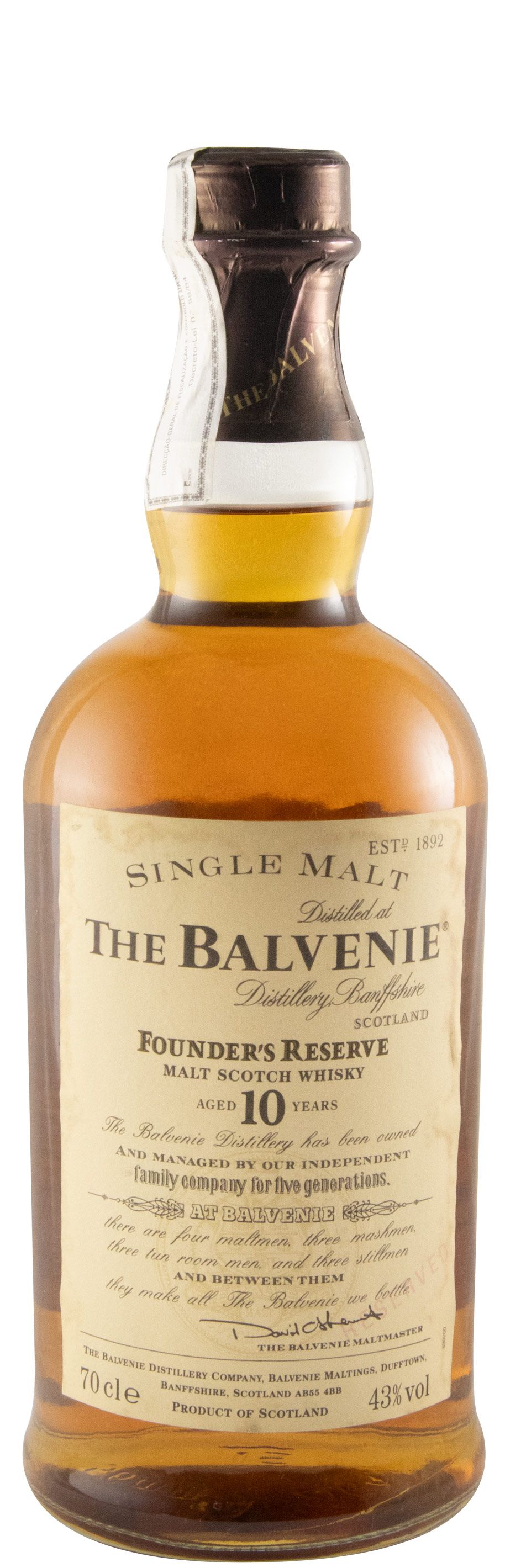レア品The Balvenie Founder's Reserve 10年 The Balvenie Founders Reserve 10 Year Old Single Malt Review