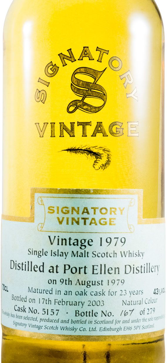 空き瓶 SIGNATORY VINTAGE ポートエレン 1979　アイラ 空瓶 空き瓶 SIGNATORY VINTAGE ポートエレン 1979 アイラ - メルカリ