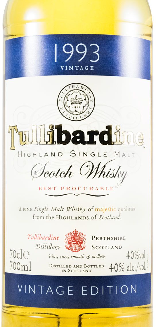 1993 Tullibardine Vintage Edition
