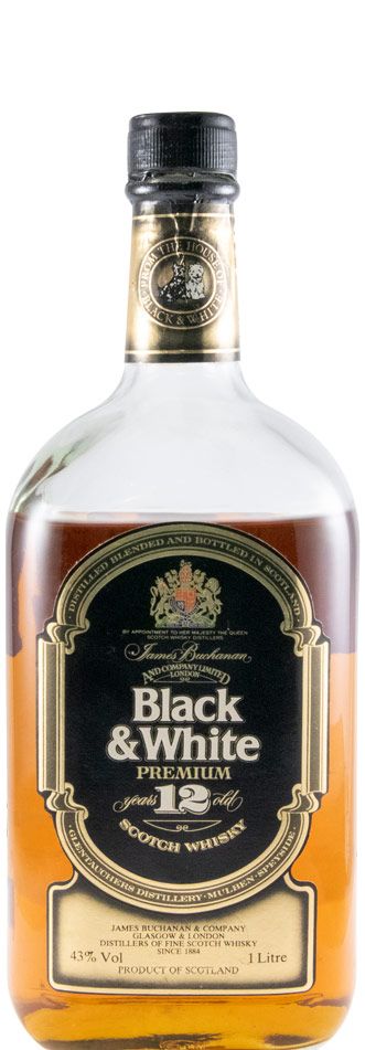 Black & White 12 anos Premium 1L