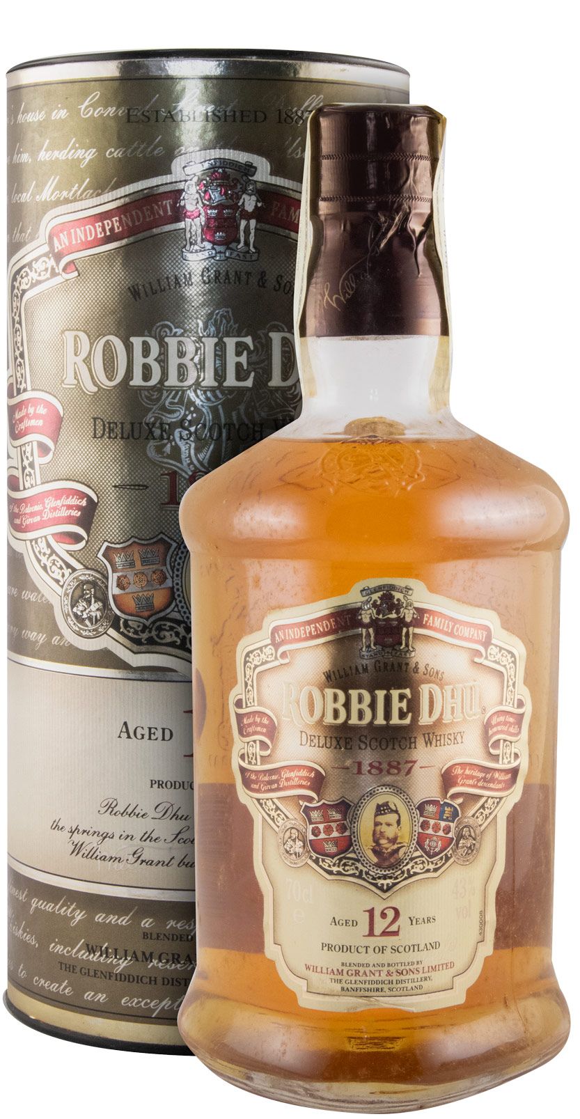 ◆ROBBIE DHU◆スコッチウイスキー◆12年◆1L◆43.0%◆未開封◆ 未開封】古酒 12年 ウイスキー ROBBIE DHU ロビー デュー 1L