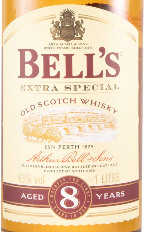 ベルエクストラスペシャル8年 Bell's Extra Special 8 years 1L