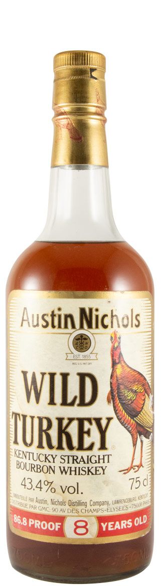 Wild Turkey 8 anos (garrafa antiga) 75cl