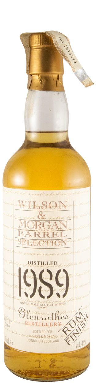 1989 Wilson & Morgan Glenrothes Barrel Selection Rum Finish