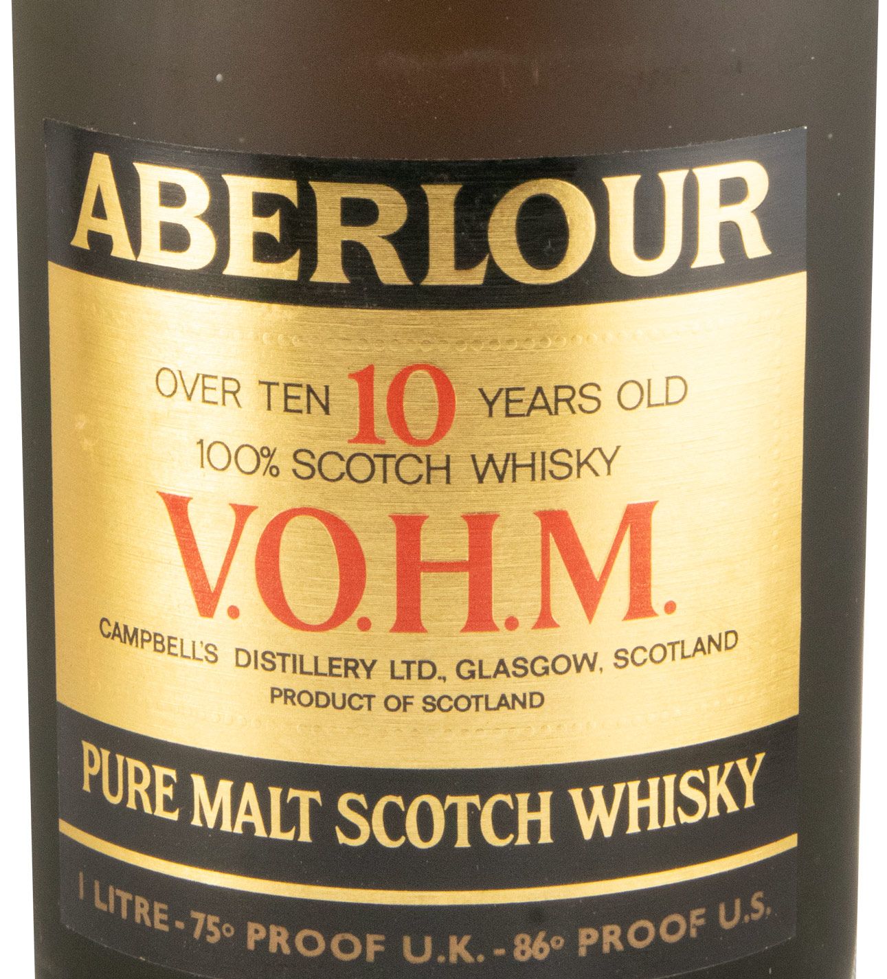 Aberlour Vohm 10 anos 1L