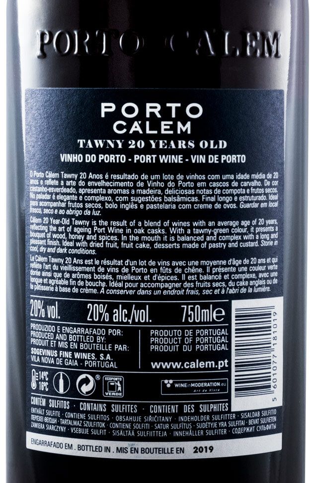 Cálem 20 anos Porto